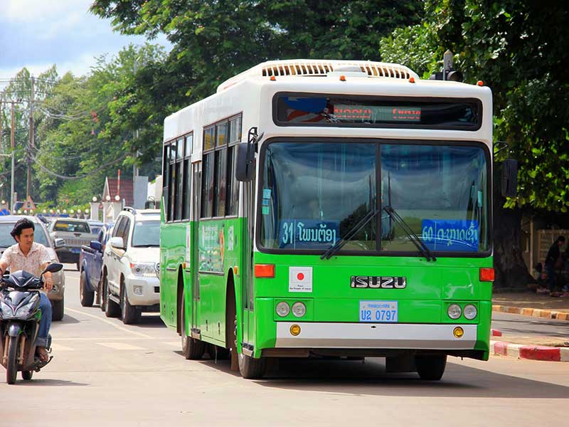 Transportations in Laos