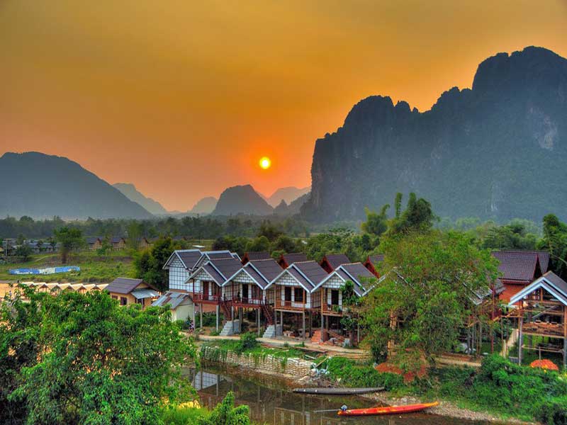 Vang Vieng – A peaceful town