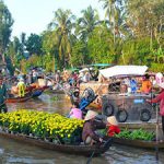 Cai Be floating market