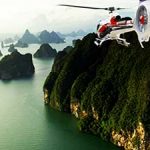 Halong bay tour by helicopter