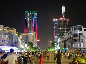 Saigon walking streets