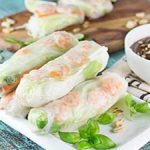 Vietnamese fresh spring rolls