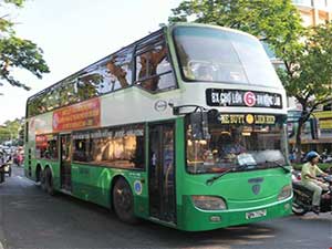 Saigon city bus